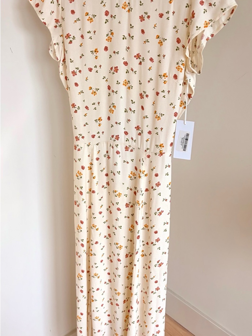 Reformation Gavin Dress Bellagio (NWT) Floral Midi Dress with High Front Slit - Picture 3 of 12